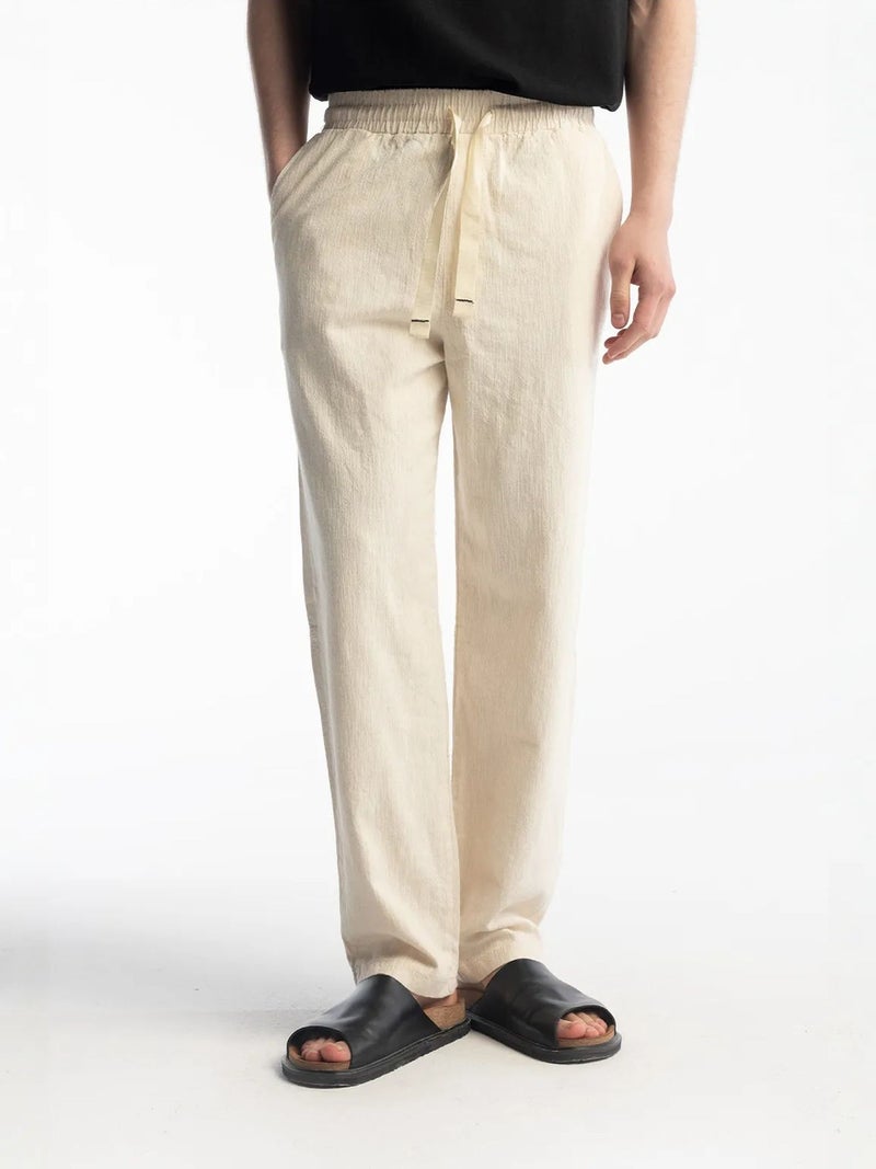 GIESTO Straight Leg Pants with Drawstring Waist - Image 1